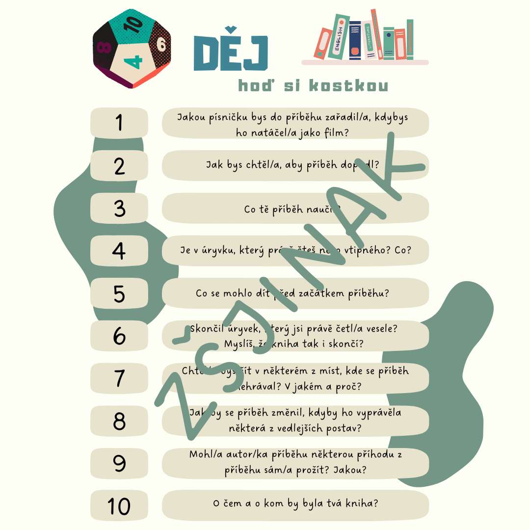 HOĎ SI KOSTKOU - otázky ke čtení - Obrázek 3
