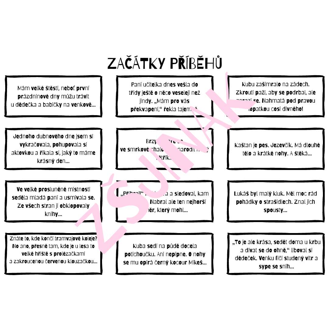 DÍLNY PSANÍ - zavádění minilekcí - Obrázek 7