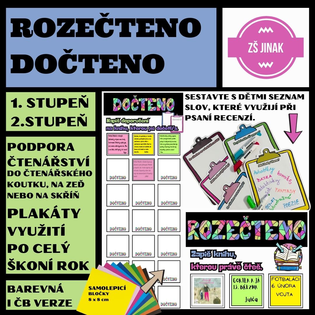 ROZEČTENO, DOČTENO