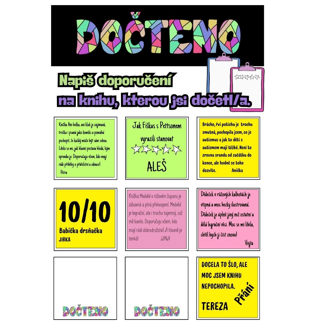 ROZEČTENO, DOČTENO - Obrázek 3